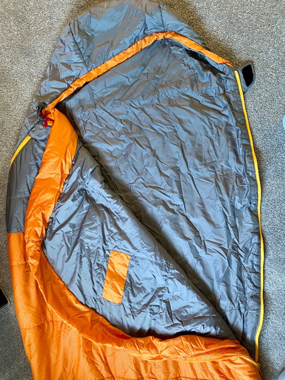 Sleeping Bag North Face Aleutian Synthetic Long Length Mummy Left Zipper 35deg - Picture 4 of 16